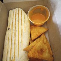 Breakfast burrito at Lifestyle Cafe in Columbus