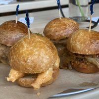 The sliders  at Lifestyle Cafe in Columbus