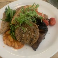 scottish breakfast  #Veganuary at The Edinburgh Larder in Edinburgh