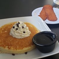 One Chic-chip pancake $9 + side of fakin', $3 at 4th & State in Columbus