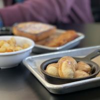 Pancake bites   at 4th & State in Columbus