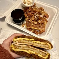 vegan brunch  at 4th & State in Columbus