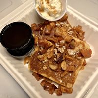 Apple pancakes  at 4th & State in Columbus