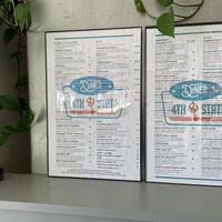 Menu  at 4th & State in Columbus