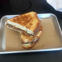 Big Island melt-sautéed red onion, provolone, tempeh bacon, pineapple, bbq glaze, and ranch at 4th & State in Columbus