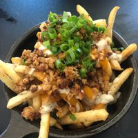 Loaded fries at 4th & State in Columbus
