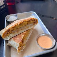 Award winning Vrunchwrap! at 4th & State in Columbus