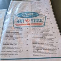 Menu page 1 at 4th & State in Columbus