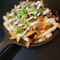 Loaded fries at 4th & State in Columbus