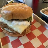 Jalapoppin chickn sandwich   at 4th & State in Columbus