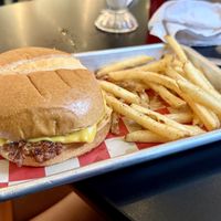 Kids cheeseburger  at 4th & State in Columbus