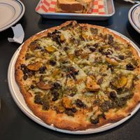 Butternut squash pizza at 4th & State in Columbus