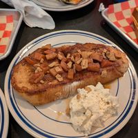 Caramel apple French toast at 4th & State in Columbus