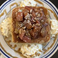 Seasonal pancakes  at 4th & State in Columbus