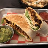 Taco vrunchwrap   at 4th & State in Columbus