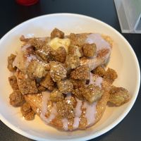 “Chicky” Lemon Lavender French Toast  at 4th & State in Columbus