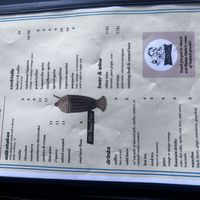 Menu page with drinks  at 4th & State in Columbus