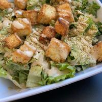 Caesar salad. This ended up being my favorite item we ordered. The roasted almonds on it were much better than I expected!  at 4th & State in Columbus