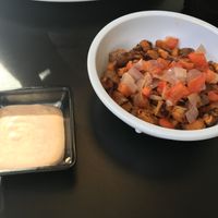 Sweet potato chunks at 4th & State in Columbus