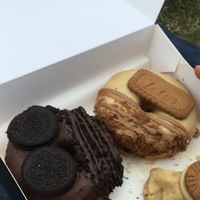 The Oreo and lotus Biscoff 😋 at Doughnotts in Lincoln