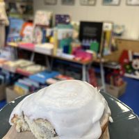 Cinnamon sworl   at Doughnotts in Lincoln