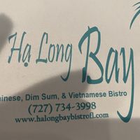 Place mat at Ha Long Bay Bistro in Dunedin