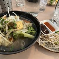 Veg and tofu pho  at Le Saigon in Wellington