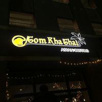 Signage on Mason Street at Tom Kha Thai Asian Bistro in Fort Collins