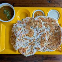 Vegetable Uttapam at Dil Se Indian Cuisine in Portland