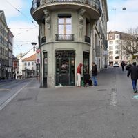 Exterior at Le Pointu in Lausanne