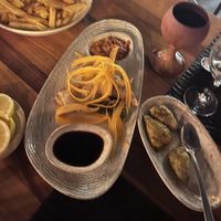 Chips & vegan borek  at Keyif in Goreme