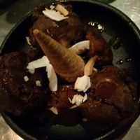 Sticky toffee dessert at The Florist in Liverpool