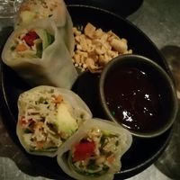 Vietnamese rolls at The Florist in Liverpool