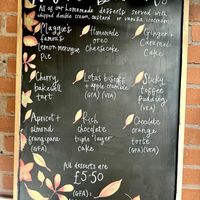 Menu  at Ramblers Retreat in Alton