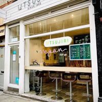 Storefront  at Tsujiri Matcha House in London