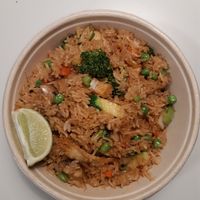 Fried rice at Pong in Uppsala