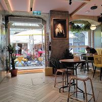 Interior del restaurante at Basilio in Lisbon