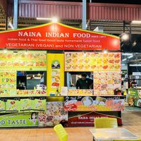 main bar  at Naina Indian Food - Market Stall in Chiang Mai