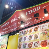 Stall front at Naina Indian Food - Market Stall in Chiang Mai