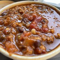 Vegan chili at The Dutch Door in Napa