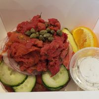 Goldie's Lox (OMG this was good) at Sam & Gertie's in Chicago