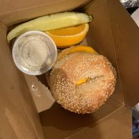 Baykin sandwich  at Sam & Gertie's in Chicago