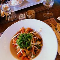 pasta  at Lemon Leaf in Prague