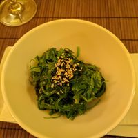 Seaweed salad at Lemon Leaf in Prague