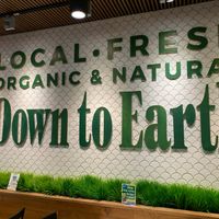 Café and bakery signage  at Down to Earth - Store and Deli in Aiea