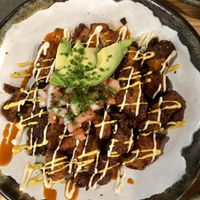 Vegan breakfast potatoes at Bearcat Cafe - CBD in New Orleans