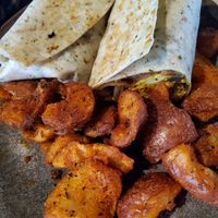 Vegan Burrito at Bearcat Cafe - CBD in New Orleans