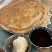 Delicious and fluffy vegan pancakes!  at Bearcat Cafe - CBD in New Orleans