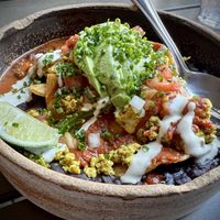 Vegan Ranchero with Tofu  at Bearcat Cafe - CBD in New Orleans