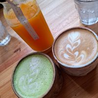 Vegan drinks at Bearcat Cafe - CBD in New Orleans